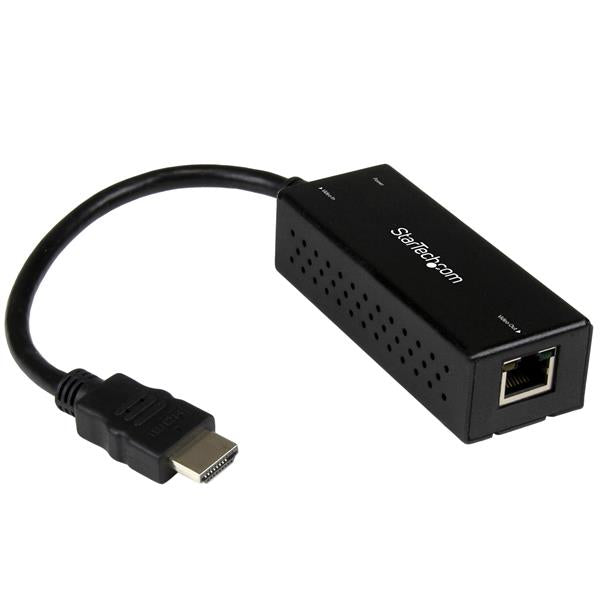 STARTECH 4K HDBaseT Extender - Compact - HDMI over CAT5e | CAT6 - HDMI to HDBaseT Converter - USB Powered - Up to 4K - HDMI over Ethernet (ST121HDBTD) (ST121HDBTD)