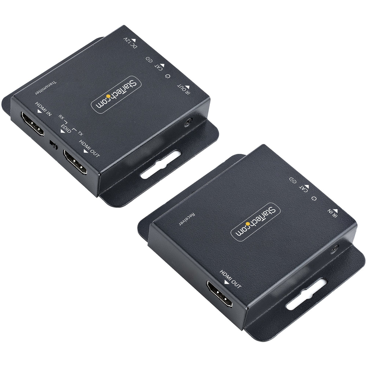 STARTECH 4K HDMI Extender over CAT6|CAT5 Ethernet Cable | 4K 30Hz or 1080p 60Hz Video Extender over Ethernet Cable Transmitter and Receiver Kit | IR Remote Control (EXTEND-HDMI-4K40C6P1) (EXTEND-HDMI-4K40C6P1)