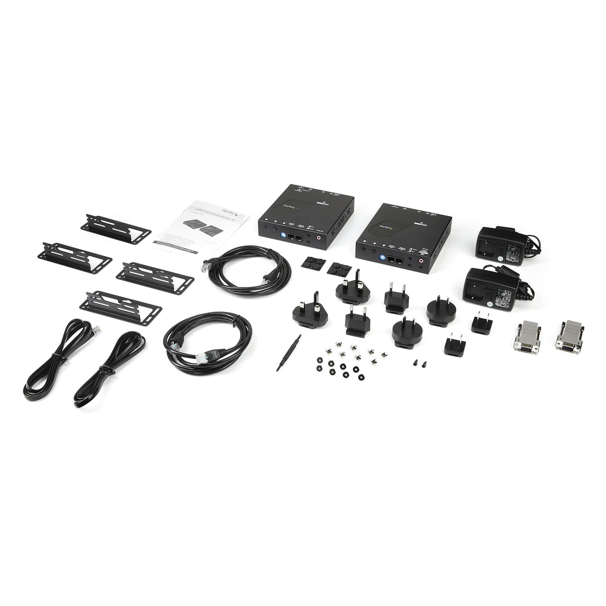 STARTECH 4K HDMI Over IP Extender | 4K 30Hz | Video Control Software App Extender Extension | AV Over IP (ST12MHDLAN4K) (ST12MHDLAN4K)