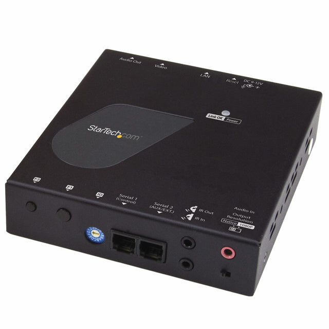 STARTECH 4K HDMI over IP Receiver for ST12MHDLAN4K - 4K Receiver - HDMI Over Cat6 - 4k AV Receiver (ST12MHDLAN4R) (ST12MHDLAN4R)