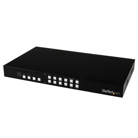 STARTECH 4x4 HDMI Matrix Switch with Picture-and-Picture Multiviewer or Video Wall - 4x4 Matrix Switch with Video Combining (VS424HDPIP)
