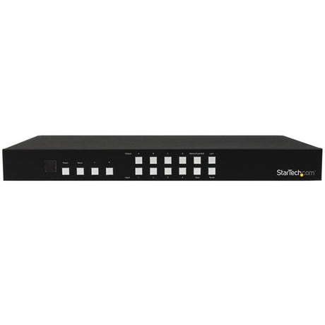 STARTECH 4x4 HDMI Matrix Switch with Picture-and-Picture Multiviewer or Video Wall - 4x4 Matrix Switch with Video Combining (VS424HDPIP)