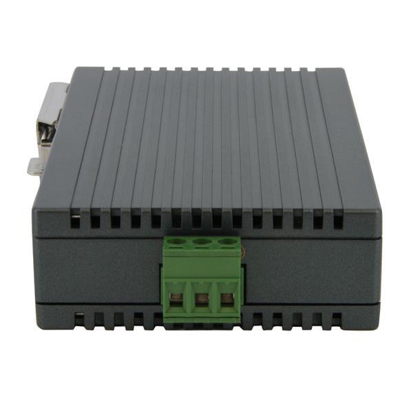 STARTECH 5 Port Industrial Ethernet Switch - DIN Rail Mount - 10|100 Unmanaged Network Switch - IP30-rated - Energy-Efficient Ethernet (IES5102)