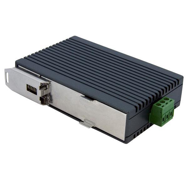 STARTECH 5 Port Industrial Ethernet Switch - DIN Rail Mount - 10|100 Unmanaged Network Switch - IP30-rated - Energy-Efficient Ethernet (IES5102)