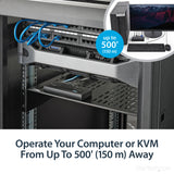 STARTECH 500ft VGA KVM Over IP Extender - PS|2 & USB Host - KVM Console Over CAT5 Ethernet for Multiple Servers | Computers (SV565UTPU) (SV565UTPU)