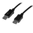 STARTECH 50ft (15m) Active DisplayPort Cable - 4K Ultra HD DisplayPort Cable - Long DP to DP Cable for Projector|Monitor - DP Video|Display Cord - Latching DP Connectors (DISPL15MA) (DISPL15MA)