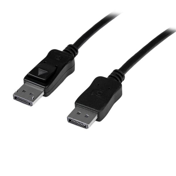 STARTECH 50ft (15m) Active DisplayPort Cable - 4K Ultra HD DisplayPort Cable - Long DP to DP Cable for Projector|Monitor - DP Video|Display Cord - Latching DP Connectors (DISPL15MA) (DISPL15MA)