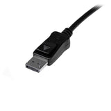 STARTECH 50ft (15m) Active DisplayPort Cable - 4K Ultra HD DisplayPort Cable - Long DP to DP Cable for Projector|Monitor - DP Video|Display Cord - Latching DP Connectors (DISPL15MA) (DISPL15MA)