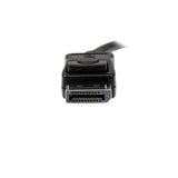 STARTECH 50ft (15m) Active DisplayPort Cable - 4K Ultra HD DisplayPort Cable - Long DP to DP Cable for Projector|Monitor - DP Video|Display Cord - Latching DP Connectors (DISPL15MA) (DISPL15MA)