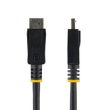 STARTECH 5m (15ft) DisplayPort 1.2 Cable - 4K x 2K Ultra HD - DP to DP Cable for Monitor - DP Video|Display Cord - Latching DP Connectors (DISPL5M) (DISPL5M)