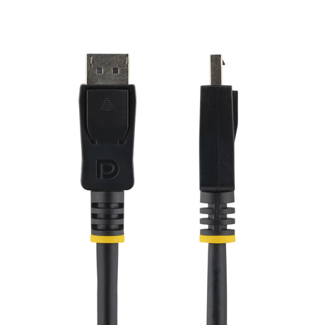 STARTECH 5m (15ft) DisplayPort 1.2 Cable - 4K x 2K Ultra HD - DP to DP Cable for Monitor - DP Video|Display Cord - Latching DP Connectors (DISPL5M) (DISPL5M)