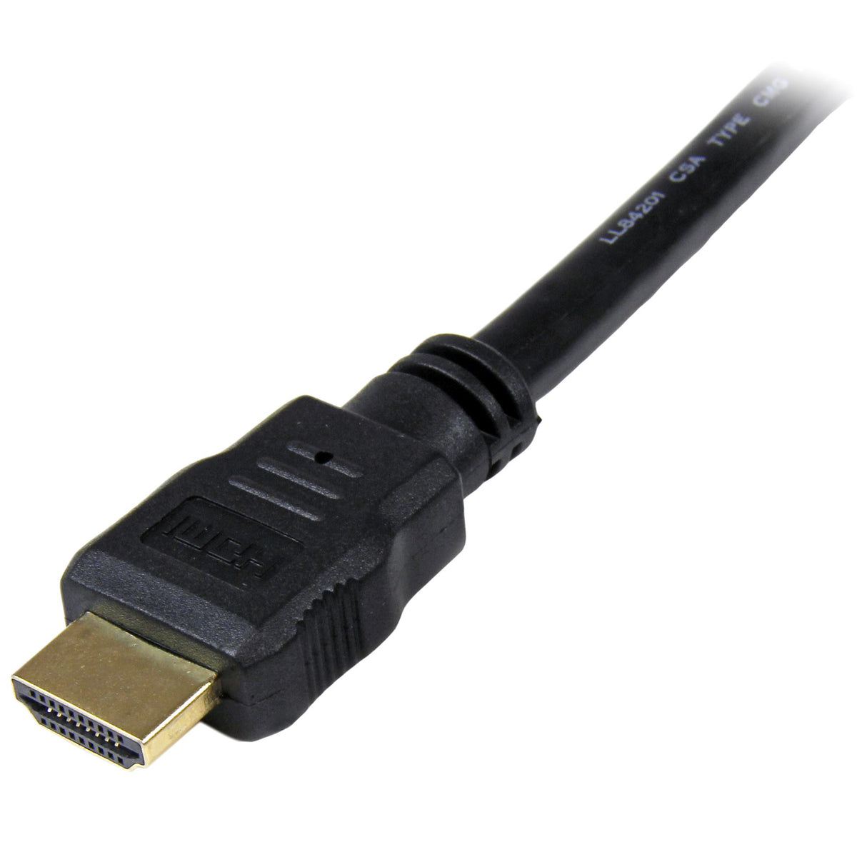 STARTECH 5m (16.4ft) HDMI Cable - 4K High Speed HDMI Cable with Ethernet - UHD 4K 30Hz Video - HDMI 1.4 Cable - Ultra HD HDMI Monitors | Projectors | TVs & Displays - Black HDMI Cord - M|M (HDMM5M) (HDMM5M)