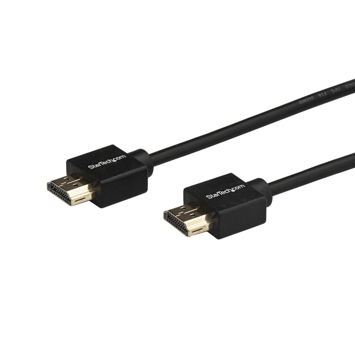 STARTECH 6.6ft (2m) HDMI 2.0 Cable | 4K 60Hz Premium Certified High Speed HDMI Cable w| Ethernet | Ultra HD HDMI Cable | Long HDMI Cable|Cord for TV|Monitor|Laptop|PC to HDMI Video (HDMM2MLP) (HDMM2MLP)