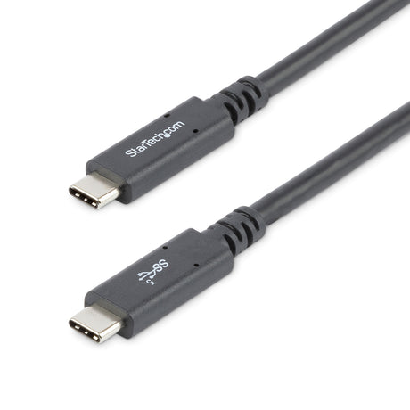 STARTECH 6 ft (1.8 m) USB C to USB C Cable - 5A | 100W PD 3.0 - Certified Works With Chromebook - USB-IF Certified - M|M - USB 3.0 5Gbps - USB C Charging Cable - USB Type C Cable (USB315C5C6) (USB315C5C6)