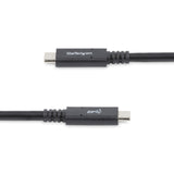 STARTECH 6 ft (1.8 m) USB C to USB C Cable - 5A | 100W PD 3.0 - Certified Works With Chromebook - USB-IF Certified - M|M - USB 3.0 5Gbps - USB C Charging Cable - USB Type C Cable (USB315C5C6) (USB315C5C6)