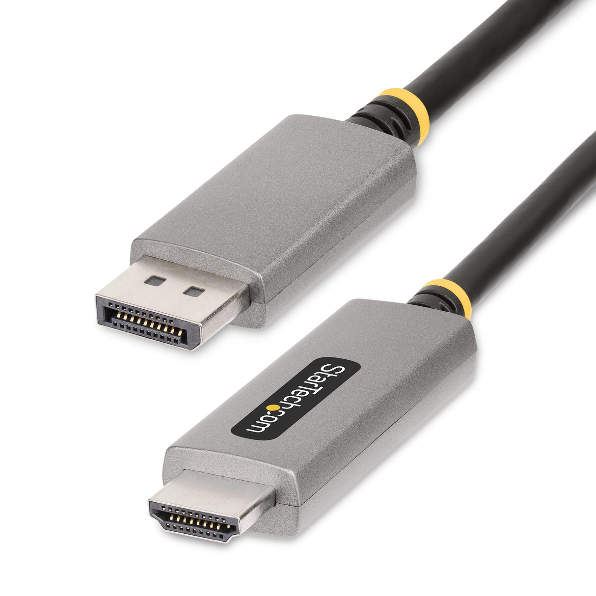 STARTECH 6ft (2m) DisplayPort to HDMI Adapter Cable | 8K 60Hz | 4K 144Hz | HDR10 | DP 1.4 to HDMI 2.1 Active Video Converter | DisplayPort Desktop to HDMI Monitor (133DISPLAYPORTHDMI21) (133DISPLAYPORTHDMI21)