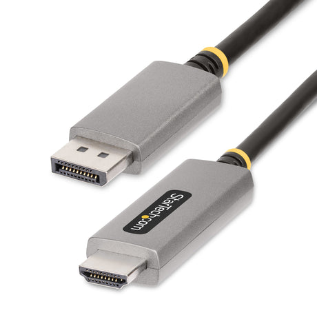 STARTECH 6ft (2m) DisplayPort to HDMI Adapter Cable | 8K 60Hz | 4K 144Hz | HDR10 | DP 1.4 to HDMI 2.1 Active Video Converter | DisplayPort Desktop to HDMI Monitor (133DISPLAYPORTHDMI21) (133DISPLAYPORTHDMI21)