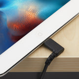 STARTECH 6ft (2m) Durable USB A to Lightning Cable - Black 90° Right Angled Heavy Duty Rugged Aramid Fiber USB Type A to Lightning Charging|Sync Cord - Apple MFi Certified - iPhone (RUSBLTMM2MBR) (RUSBLTMM2MBR)