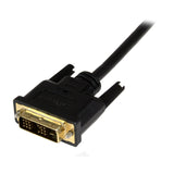 STARTECH 6ft (2m) Micro HDMI to DVI Cable - Micro HDMI to DVI Adapter Cable - Micro HDMI Type-D Device to DVI-D Single Link Monitor|Display|Projector Video Converter Cord - Durable (HDDDVIMM2M) (HDDDVIMM2M)