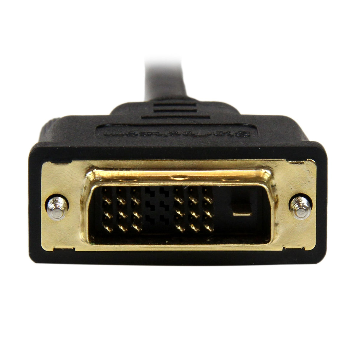 STARTECH 6ft (2m) Micro HDMI to DVI Cable - Micro HDMI to DVI Adapter Cable - Micro HDMI Type-D Device to DVI-D Single Link Monitor|Display|Projector Video Converter Cord - Durable (HDDDVIMM2M) (HDDDVIMM2M)