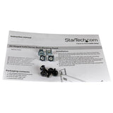 STARTECH 6U Solid Blank Panel with Hinge - Server Rack Filler Panel (RKPNLHS6U)
