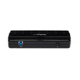 STARTECH 7 Port USB 3.0 Hub | Up To 5 Gbps | 7 x USB | Universal Multi Port USB Extender for Your Desktop | USB Powered (ST7300USB3B) (ST7300USB3B)