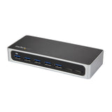 STARTECH 7 Port USB C Hub with Fast Charge Port - USB-C to 5x USB-A 2x USB-C (USB 3.0 SuperSpeed) - Self Powered USB 3.0 (5Gbps) Type-C Hub w| Power Adapter - Desktop|Laptop Hub (HB30C5A2CSC) (HB30C5A2CSC)