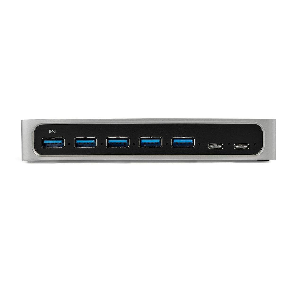 STARTECH 7 Port USB C Hub with Fast Charge Port - USB-C to 5x USB-A 2x USB-C (USB 3.0 SuperSpeed) - Self Powered USB 3.0 (5Gbps) Type-C Hub w| Power Adapter - Desktop|Laptop Hub (HB30C5A2CSC) (HB30C5A2CSC)
