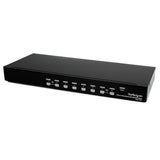 STARTECH 8 Port 1U Rackmount DVI USB KVM Switch - USB DVI KVM Switch - DVI KVM Switch - USB KVM Switch (SV831DVIU)