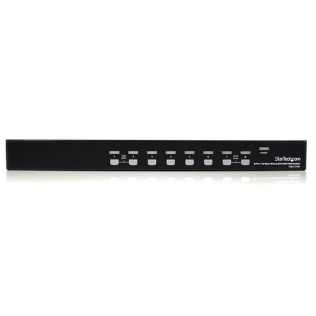 STARTECH 8 Port 1U Rackmount DVI USB KVM Switch - USB DVI KVM Switch - DVI KVM Switch - USB KVM Switch (SV831DVIU)
