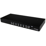 STARTECH 8 Port 1U Rackmount USB PS|2 KVM Switch with OSD (SV831DUSB)