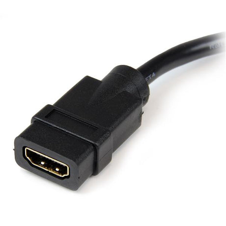 STARTECH 8in HDMI to DVI-D Video Cable Adapter - HDMI Female to DVI Male - HDMI to DVI Dongle Adapter Cable (HDDVIFM8IN)