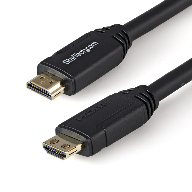 STARTECH 9.8ft (3m) HDMI 2.0 Cable | 4K 60Hz Premium Certified High Speed HDMI Cable w| Ethernet | Ultra HD HDMI Cable | Long HDMI Cable|Cord for TV|Monitor|Laptop|PC to HDMI Video (HDMM3MLP) (HDMM3MLP)