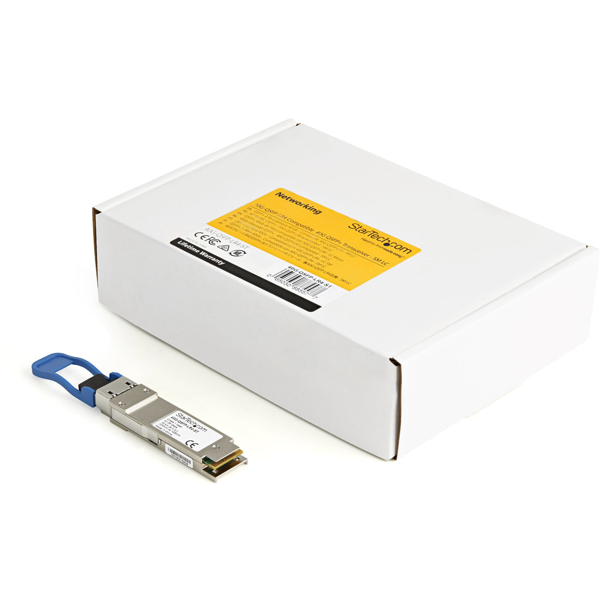 STARTECH Brocade 40G-QSFP-LR4 Compatible QSFP+ Module - 40GBASE-LR4 - 40GbE Single Mode Fiber Optic Transceiver - 40GbE QSFP+ - LC 10km - 1270nm to 1330nm - DDM (40G-QSFP-LR4-ST) (40G-QSFP-LR4-ST)