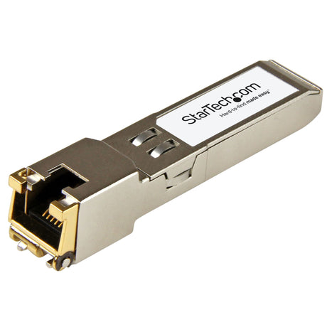 STARTECH Brocade XBR-000190 Compatible SFP Module - 1000BASE-T - SFP to RJ45 Cat6|Cat5e - 1GE Gigabit Ethernet SFP - RJ-45 100m - (XBR-000190-ST) (XBR-000190-ST)