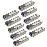 STARTECH Cisco GLC-LH-SM Compatible SFP Module (10 Pack) - 1000BASE-LX|LH - 1GbE SMF Optic Transceiver - LC 10km - 1310nm Cisco Firepower | ASR920 | IE2000 (GLCLHSM10PST) (GLCLHSM10PST)
