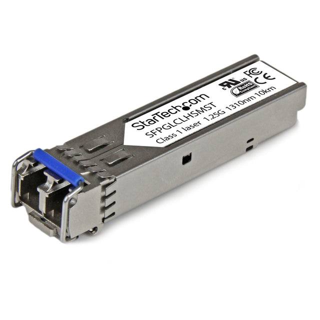 STARTECH Cisco GLC-LH-SM Compatible SFP Module - 1000BASE-LX|LH - 1GE Gigabit Ethernet SFP - LC 10km - 1310nm - Cisco IE3400 | IE3300 | IE3200 (SFPGLCLHSMST) (SFPGLCLHSMST)