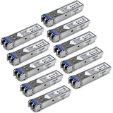 STARTECH Cisco GLC-LH-SMD Compatible SFP Module (10 Pack) - 1000BASE-LX|LH - 1GbE Single Mode Fiber Optic Transceiver - 1GbE - LC 10km 1310nm Cisco Firepower | ASR920 | IE2000 (GLCLHSMD10ST) (GLCLHSMD10ST)