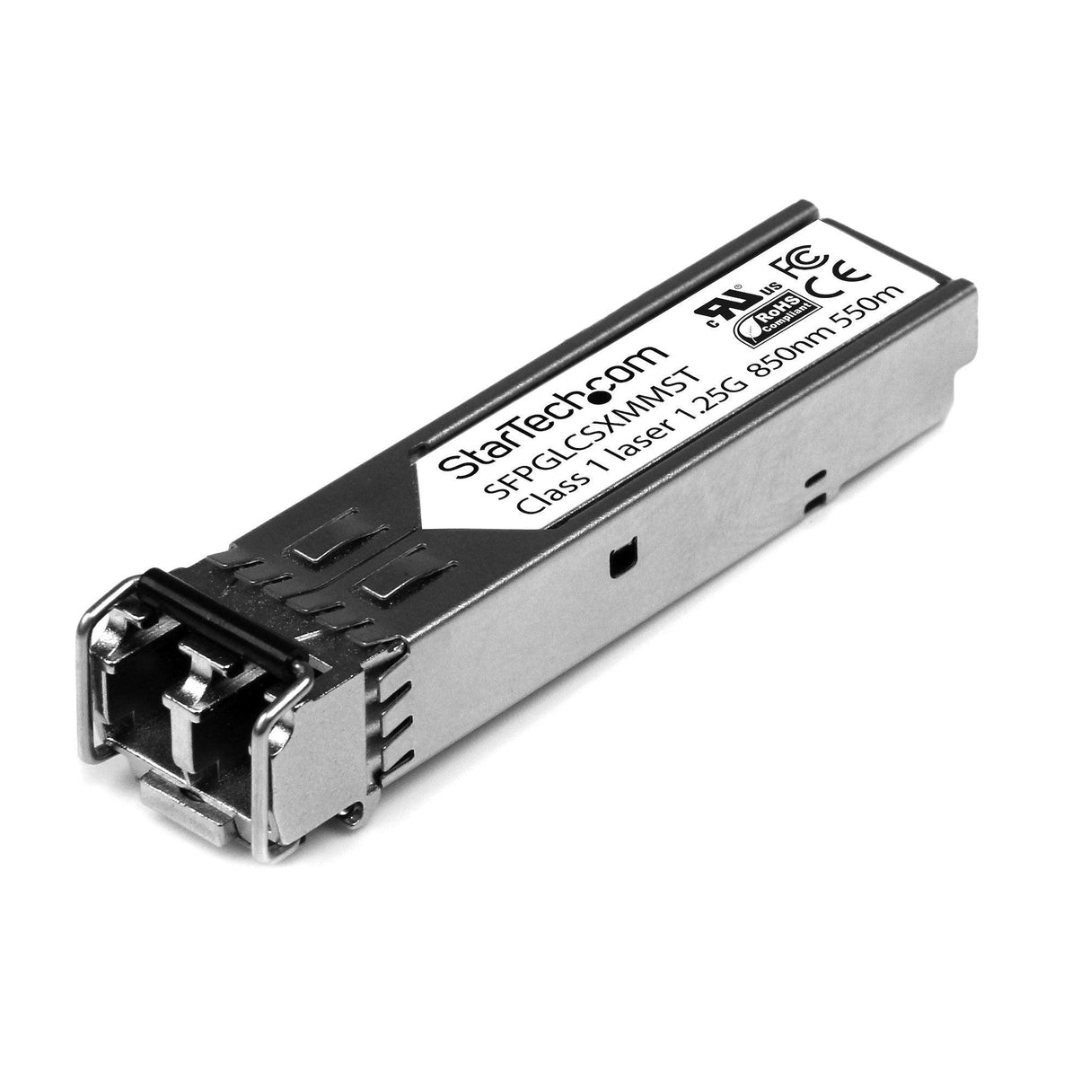 STARTECH Cisco GLC-SX-MM Compatible SFP Module (10 Pack) - 1000BASE-SX - 1GbE Multimode Fiber MMF Optic Transceiver - 1GbE SFP - LC 550m - 850nm DDM Cisco IE3200 | IE3300 | ME1200 (GLCSXMM10PST) (GLCSXMM10PST)