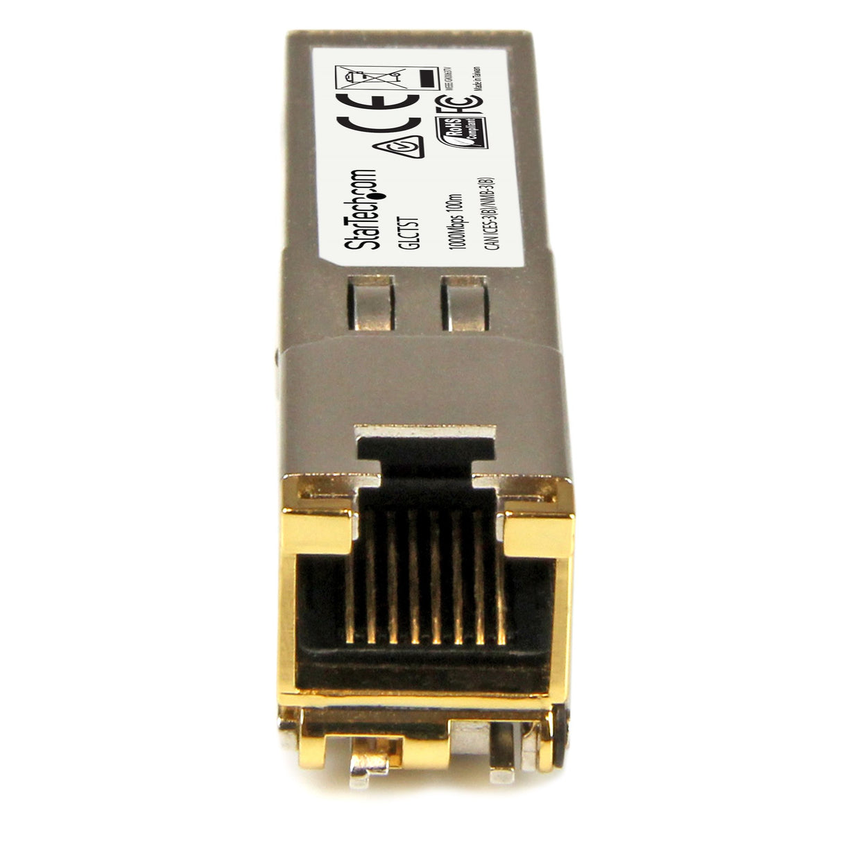 STARTECH Cisco GLC-T Compatible SFP Module (10 Pack) - 1000BASE-T - SFP to RJ45 Cat6|Cat5e - 1GE Gigabit Ethernet SFP - RJ-45 100m - Cisco Firepower | ASR920 | IE2000 (GLCT10PKST) (GLCT10PKST)
