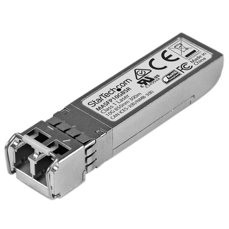 STARTECH Cisco Meraki MA-SFP-10GB-SR Compatible SFP+ Module - 10GBASE-SR - 10GbE MMF Optic Transceiver - 10GE Gigabit Ethernet - LC 300m 850nm Cisco Meraki MS225 | MX400 | MS250 (MASFP10GBSR) (MASFP10GBSR)
