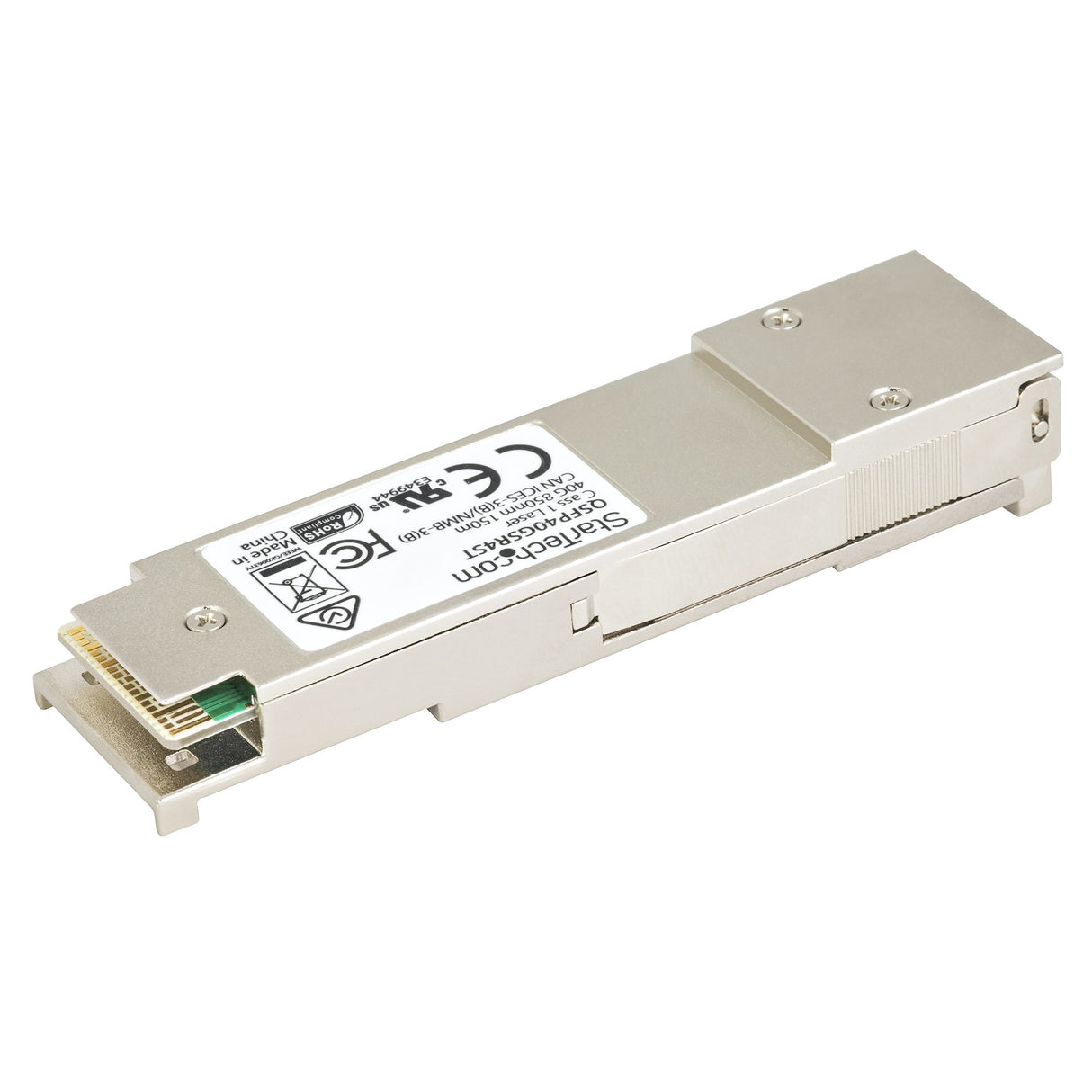 STARTECH Cisco QSFP-40G-SR4 Compatible QSFP+ Module 40GBASE-SR4 - 40GbE Multimode Fiber MMF Optic Transceiver - 40GE Gigabit Ethernet MPO 150m - 850nm - DDM Cisco Firepower | ASR1000 (QSFP40GSR4ST) (QSFP40GSR4ST)