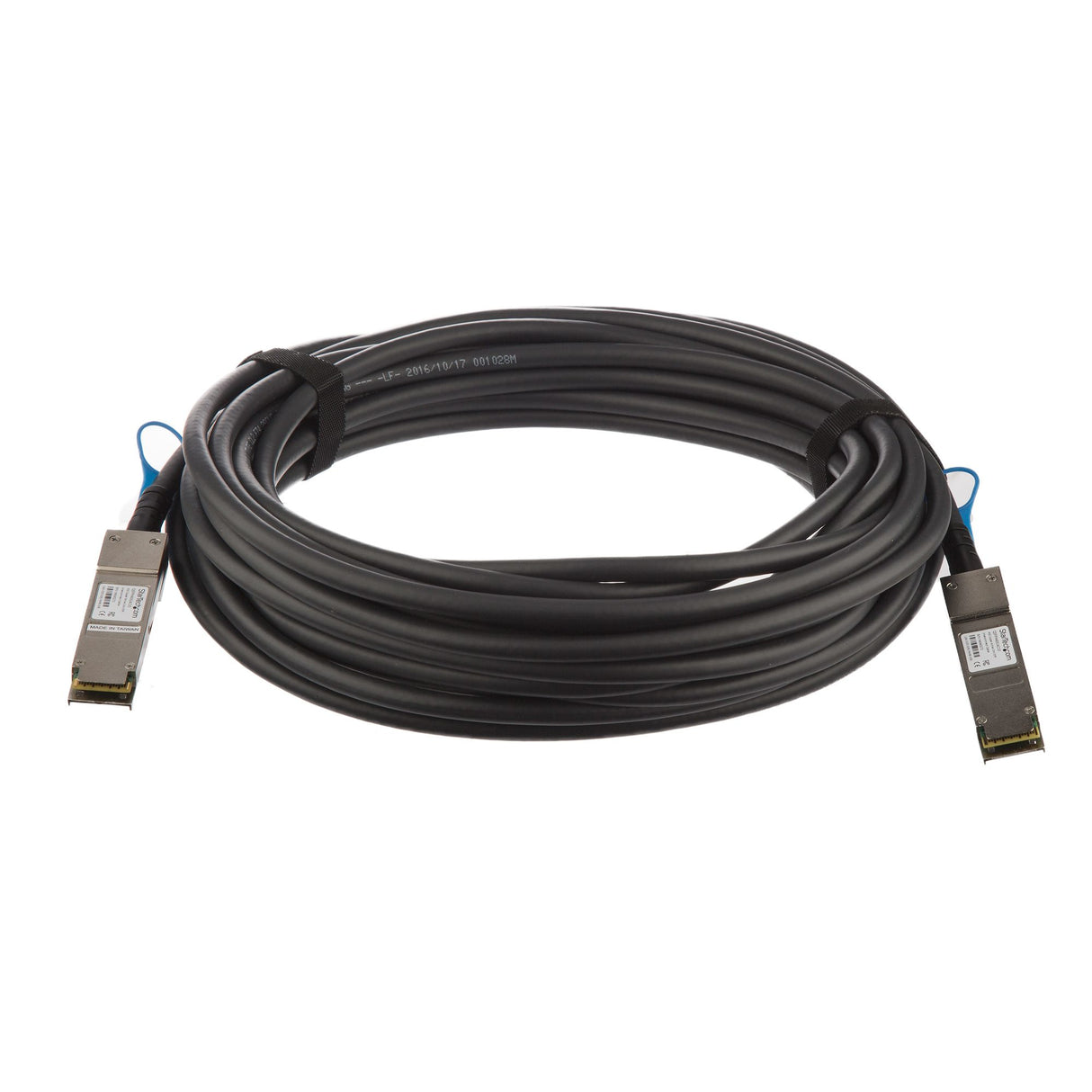 STARTECH Cisco QSFP-H40G-ACU10M Compatible 10m 40G QSFP+ to QSFP+ Direct Attach Cable Twinax - 40G QSFP+ Copper DAC 40 Gbps Low Power Active Transceiver Module DAC Firepower ASR1000 (QSFPH40GAC10) (QSFPH40GAC10)