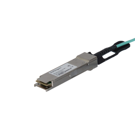 STARTECH Cisco QSFP-H40G-AOC15M Compatible 5m|16.4ft 40G QSFP+ to QSFP+ AOC Cable - 40GbE QSFP+ Active Optical Fiber - 40Gbps QSFP Plus|Transceiver Module Cable - Firepower ASR1000 (QSFPH40GAO15) (QSFPH40GAO15)