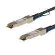 STARTECH Cisco QSFP-H40G-CU3M Compatible 3m 40G QSFP+ to QSFP+ Direct Attach Cable Twinax - 40GbE QSFP+ Copper DAC 40 Gbps Low Power Passive Transceiver Module DAC Firepower C9200 (QSFPH40GCU3M) (QSFPH40GCU3M)