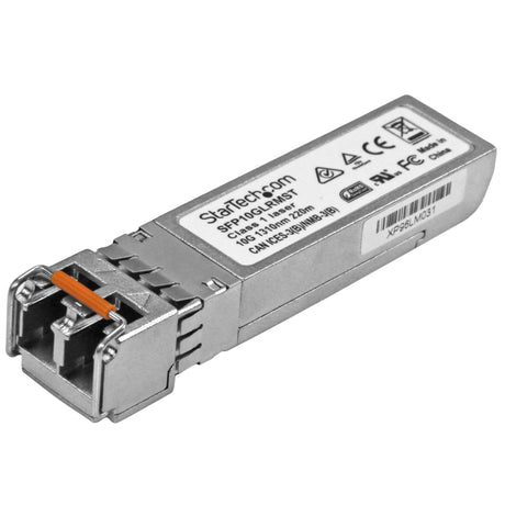 STARTECH Cisco SFP-10G-LRM Compatible SFP+ Module - 10GBASE-LRM - 10GbE MMF Optic Transceiver - LC 200m - 1310nm - DDM Cisco Firepower | ASR9000 | C9300 (SFP10GLRMST) (SFP10GLRMST)