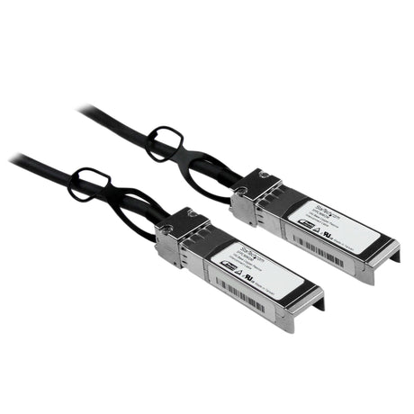 STARTECH Cisco SFP-H10GB-CU3M Compatible 3m 10G SFP+ to SFP+ Direct Attach Cable Twinax - 10GbE SFP+ Copper DAC 10 Gbps Low Power Passive Transceiver Module DAC Firepower ASR920 (SFPCMM3M) (SFPCMM3M)