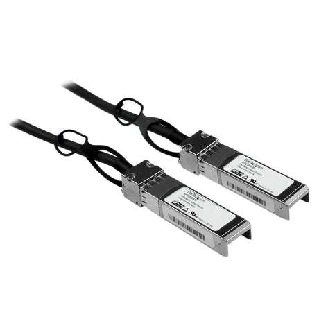 STARTECH Cisco SFP-H10GB-CU5M Compatible 5m 10G SFP+ to SFP+ Direct Attach Cable Twinax - 10GbE SFP+ Copper DAC 10Gbps Low Power Passive Mini GBIC|Transceiver Module DAC Firepower ASR920(SFPCMM5M) (SFPCMM5M)
