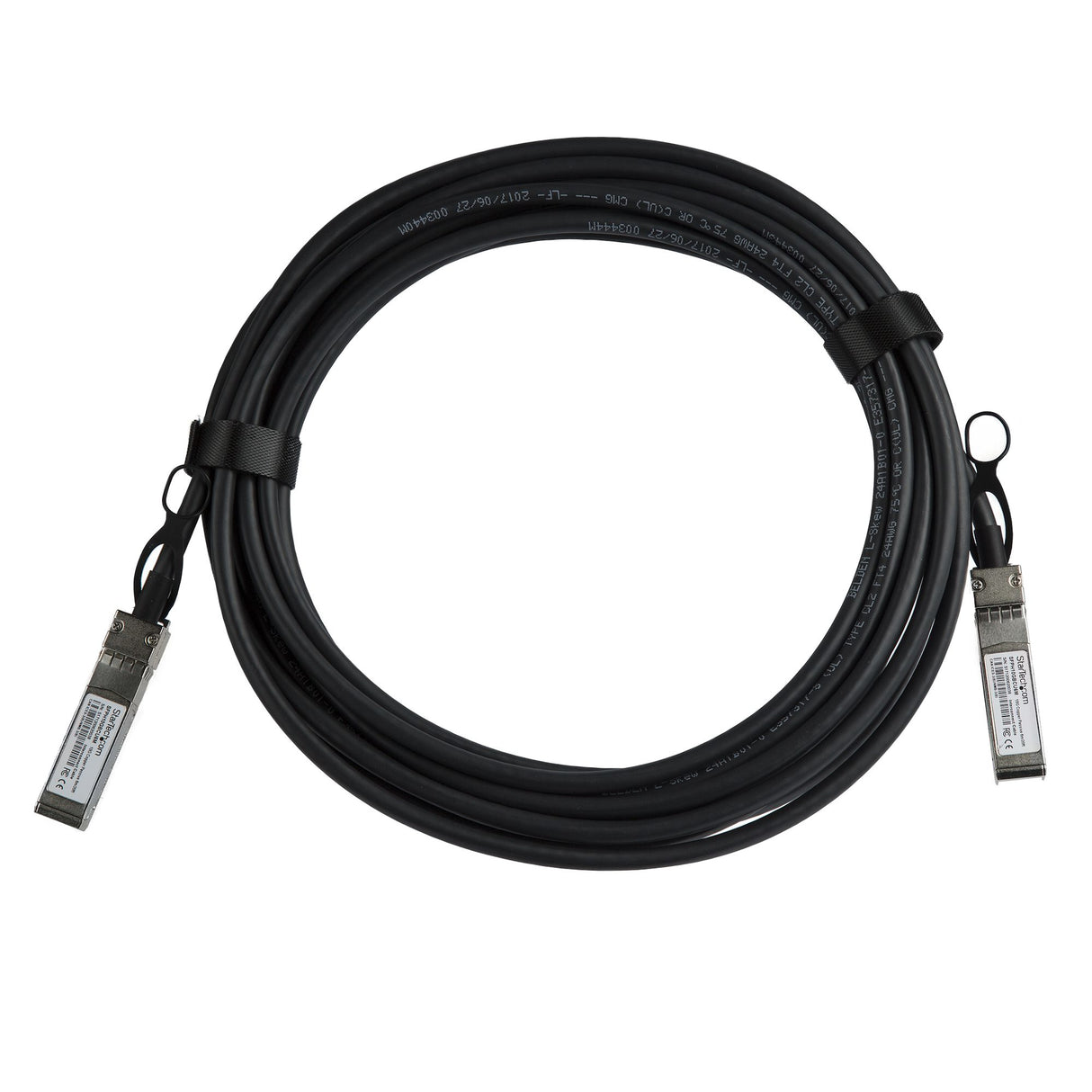 STARTECH Cisco SFP-H10GB-CU6M Compatible 6m 10G SFP+ to SFP+ Direct Attach Cable Twinax - 10GbE SFP+ Copper DAC 10Gbps Low Power Passive Transceiver Module DAC Firepower ASR9000 (SFPH10GBCU6M) (SFPH10GBCU6M)