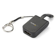 STARTECH Compact USB C to DisplayPort 1.4 Adapter - 8K 60Hz|4K USB-C to DP Video Converter w| Keychain Ring - USB Type-C DP Alt Mode (HBR3 HDR DSC) to DP Monitor Dongle - TB3 Compatible (CDP2DPFC) (CDP2DPFC)